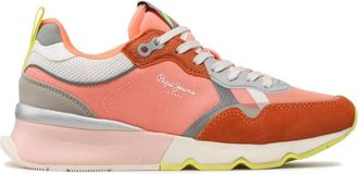 Pepe Jeans London sneakers - Dames - Sneakers - Rood - 38 EU - Schoenen