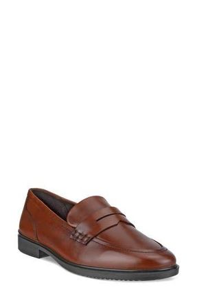 Ecco Penny Loafer in Cognac at Nordstrom Rack, Size 8-8.5Us / 39Eu