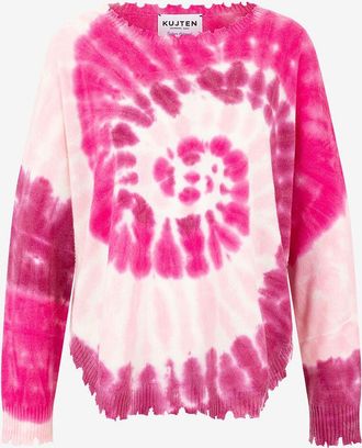 Kujten Pullover mit Rundhalsausschnitt aus Kaschmir Mela Sunny