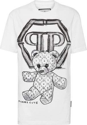 Philipp Plein T-Shirt Ronde Hals Teddy
