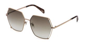 Police SPLD31 0F72 Mens Sunglasses Rose-Gold Size 56