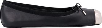 Alexander McQueen Stoere Leren Ballerinas - Dames - Ballerinas - Zwart - 36 EU - Leer - Schoenen