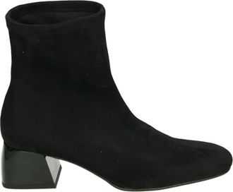 Sergio Rossi Schoenen, Dames, Zwart, 39 EU, 77662 Laarsjes met Hak