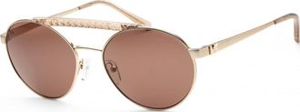 Michael Kors Mens MK1083-101473-55 MK1083 55 101473 Fashion Sunglasses - Gold - One Size