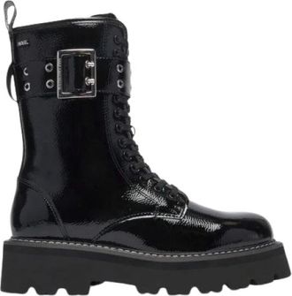 Karl Lagerfeld Botines con cordones Kyla - Shoes - Mujer - Negro - 39 EU