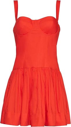 Cara Cara Mini-jurk met gestructureerde body - Rood