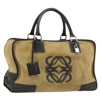 Loewe Pre-owned Handbags, female, Beige, Size: ONE SIZE Pre-owned Hand Bag