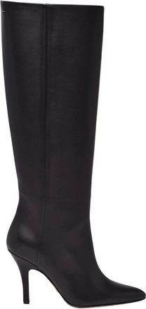 Maison Margiela Schoenen, Dames, Zwart, 37 EU, Leer, Heeled Boots
