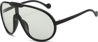 Generic Large Frame Men Outdoor Sunglasses Vacation Women Sports(Grey)