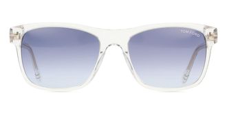 Tom Ford FT0698 GIULIO 26W Mens Sunglasses Clear Size 59