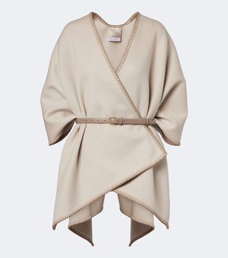 Max Mara Virgin wool cape