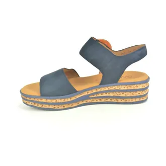 Gabor Dames, Schoenen, Blauw, Maat: 35 1/2 EU Leer