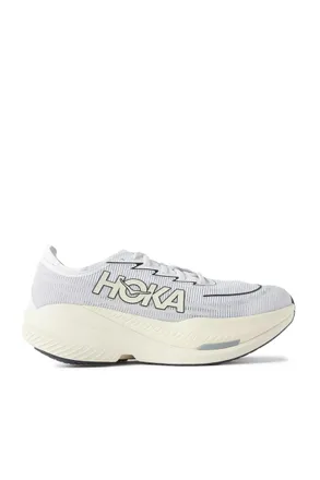 Hoka One One Mach X 2 Rubber-Trimmed Mesh Sneakers