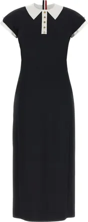 Thom Browne Mujer, Vestidos, Negro, Talla: S