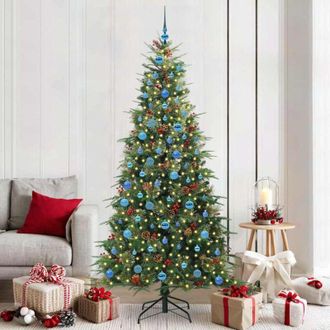 vidaXL &Aacute;rbol De Navidad Artificial Con Ramas Articuladas Verde 210 Cm
