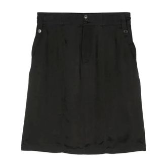 Saint Laurent Short Skirts, female, Black, XL, Mini Skirt