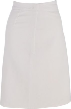 Herm&egrave;s Herm&egrave;s wikkelrok in grijs kasjmier