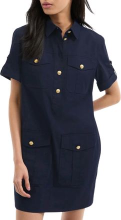 Veronica Beard Womens Lucca Dress In Navy