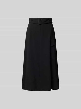 Joseph Joseph Midirock aus reiner Viskose in Black, Gr&ouml;&szlig;e 36