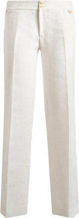 Etro Pantaloni Bianco-Donna