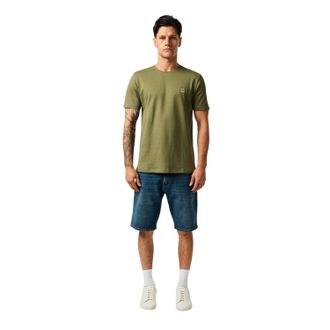 HUGO BOSS Oranje premium katoenen T-shirt voor heren (Salie)