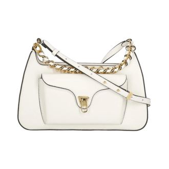 Coccinelle Shoulder Bags, female, White, Size: ONE SIZE Beat Generation Shoulder Bag
