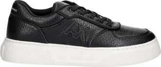 A|X Armani Exchange Lage Platform Sneakers - Heren - Sneakers - Zwart - 45 EU - Schoenen