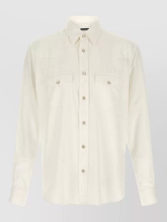 Tom Ford western shirt button down collar long sleeves
