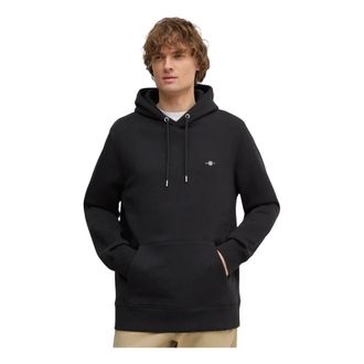 GANT Heren, Sweatshirts & Hoodies, Zwart, Maat: XL