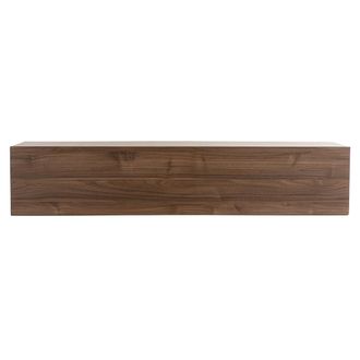 Miliboo Elemento De Pared Tv Horizontal Acabado Nogal Eternel