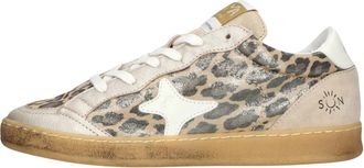 Ama brand Deluxe Lage Sneakers Sun - Dames - Sneakers - Veelkleurig - 41 EU - Leer - Schoenen
