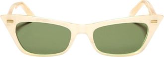 Valentino Zonnebrillen - Dames - Zonnebrillen - Beige - ONE Size - Accessoires