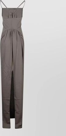 Rick Owens long temple dress sculpted silhouette