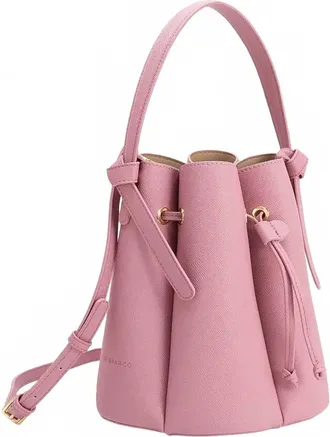 Melie Bianco Womens Laguna Cinched Bag In Mauve