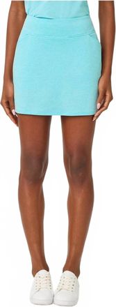Lilly Pulitzer Maryana Lounge Skort In Heathered Capri Blue