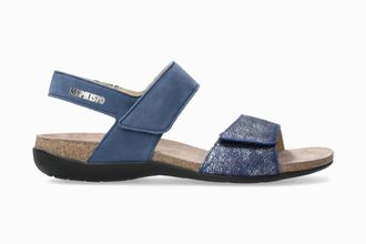 Mephisto Womens Agave Walking Sandal In Denim