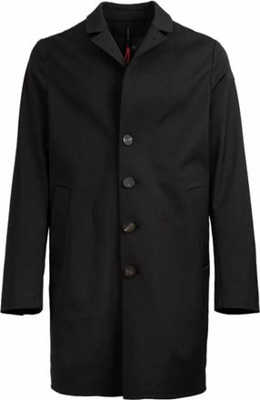 Roberto Ricci Design Terzilio Thermo Overcoat Jas - Heren - Mantel - Zwart - 2XL - Jassen