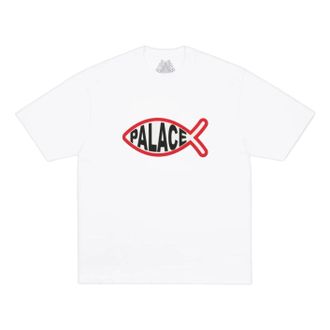 Palace Plaice T-Shirt White P31TS041