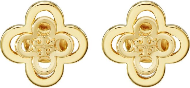 Forget Me Not Clover Stacked Stud Earrings in Tory Gold at Nordstrom