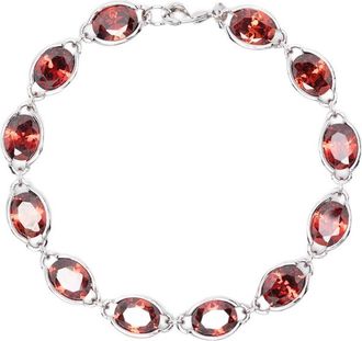 Darkai Anchor Oval Stone Bracelet