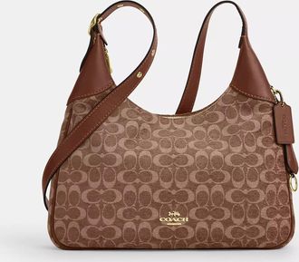 Coach Ella Shoulder Bag In Signature Chenille