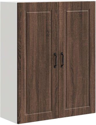 vidaXL Mueble De Cocina Con Estante Roble Marr&oacute;n 80 X 31 X 100 Cm Vidaxl