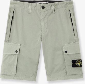 Stone Island Bermuda in cotone organico - STONE ISLAND - gender_Man