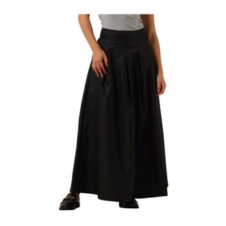 Copenhagen Muse Rokken, Dames, Zwart, S, Zwarte Midi Rok voor Vrouwen