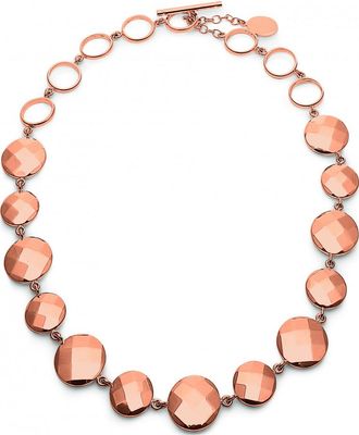 Folli Follie Womens 1N9T144R Ladies Necklace - Rose Gold - One Size