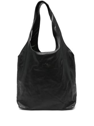 Arte leather tote bag - men - Calf Leather - One Size - Black