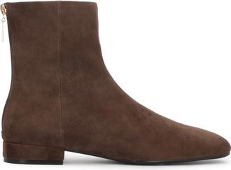 Kazar Nelya - Dames - Enkellaarsjes - Bruin - 40 EU - Leer - Schoenen