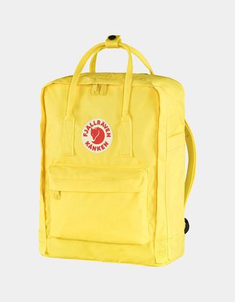 Fj&auml;llr&auml;ven Womens Fjallraven Kanken Classic Unisex Backpack - Ochre 160 - Yellow - Size: ONE size