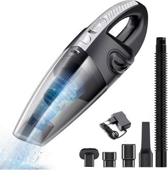 OEM Aspiradora Para Mascotas Inal&aacute;mbrica De 120 W De Alta Potencia, De Doble Uso, Port&aacute;til, Recargable, Aspiradora H&uacute;meda Y Seca Para Autom&oacute;viles Y Otras 
