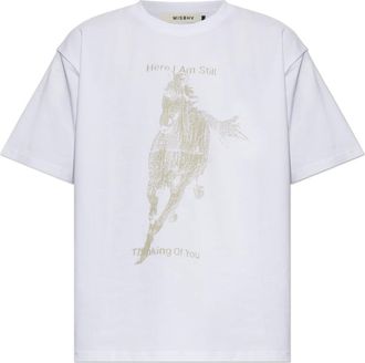 Misbhv Hombre, Camisetas, Blanco, Talla: S